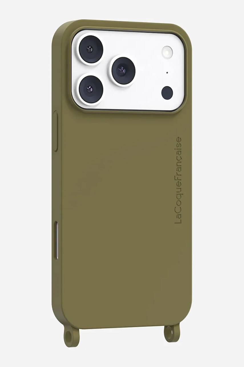 Puzdro na mobil LaCoqueFrançaise IPHONE 17 PRO zelená farba