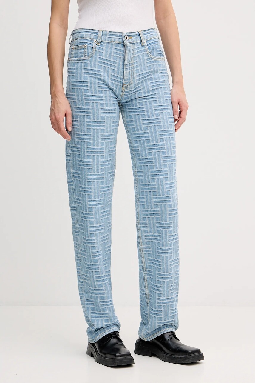 Rifle Kenzo dámske, vysoký pás, FF52DP2166J4.DB