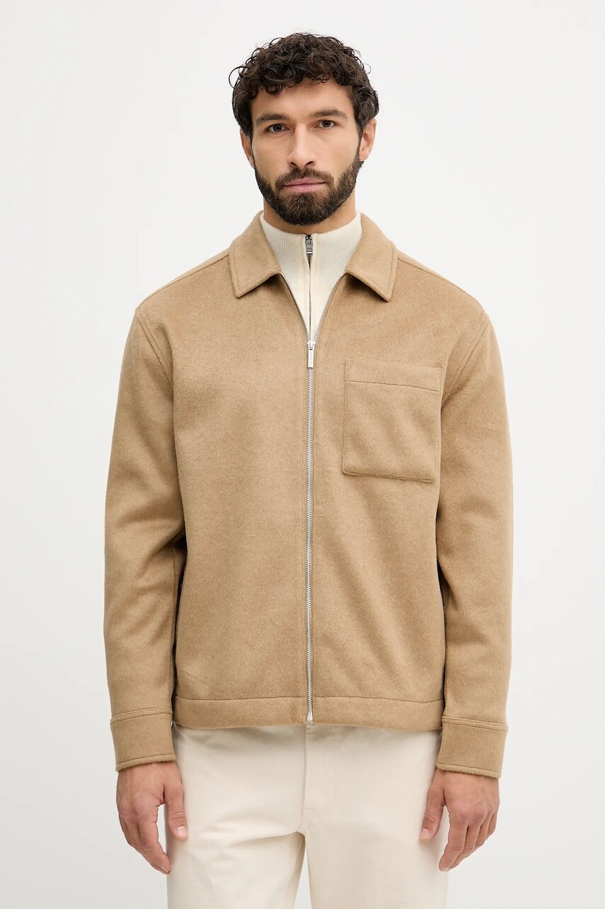 Bunda Michael Kors zelená farba, prechodná, CF552LJJW6