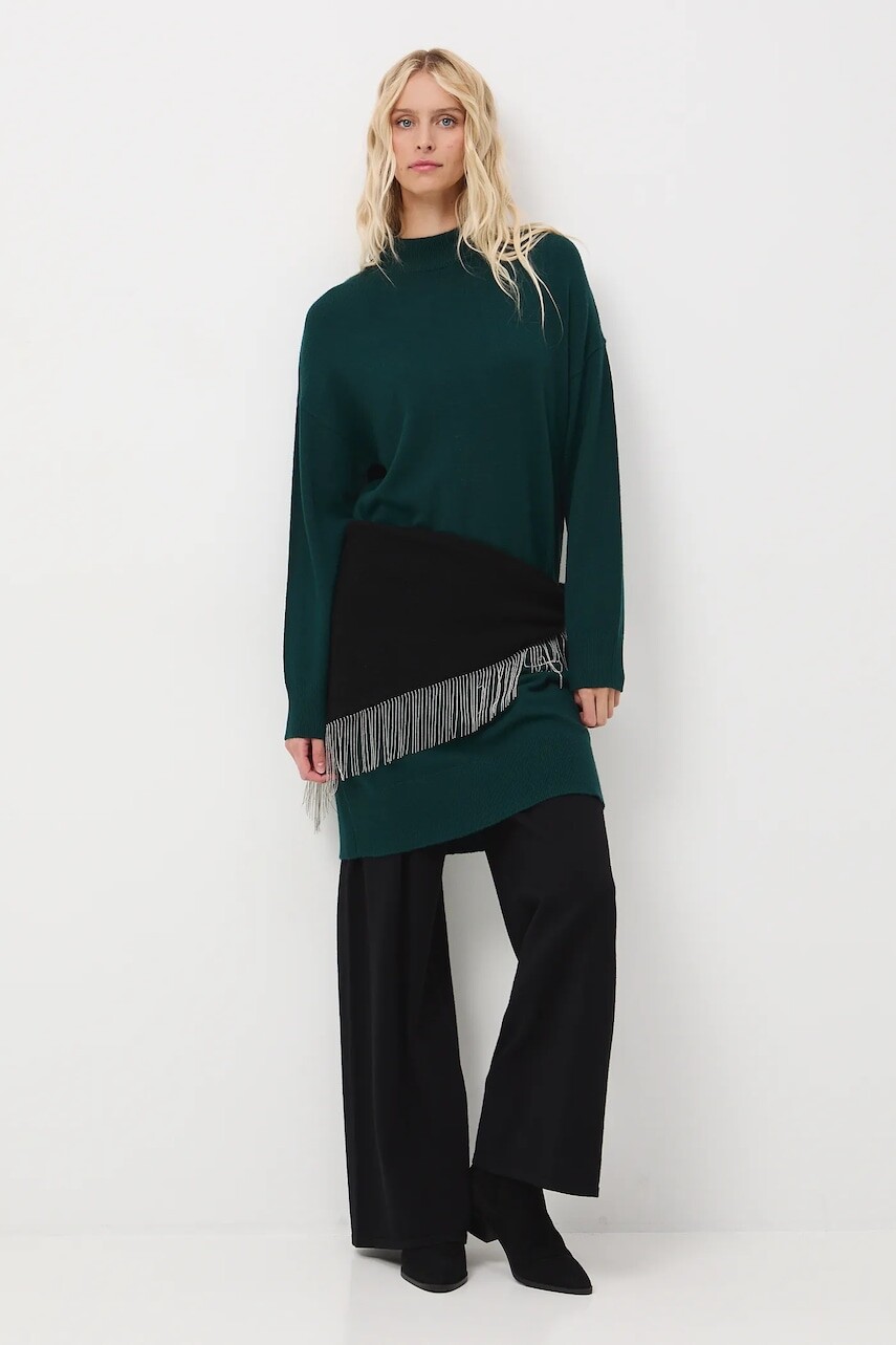 Šaty Medicine zelená farba