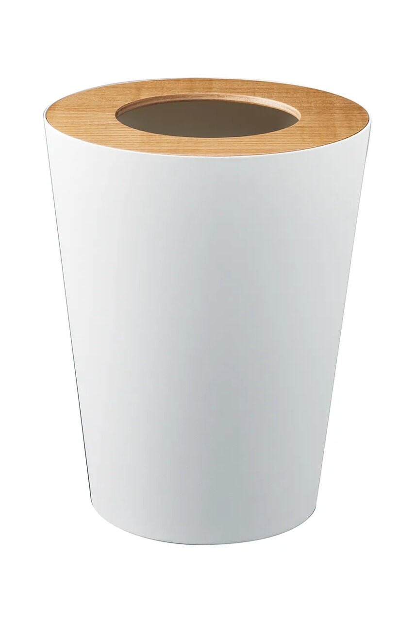 Odpadkový kôš Yamazaki biela farba