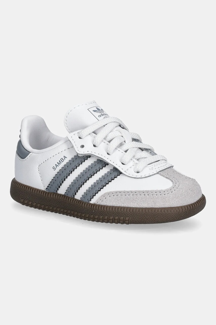 Detské tenisky adidas Originals SAMBA OG biela farba, JQ3195