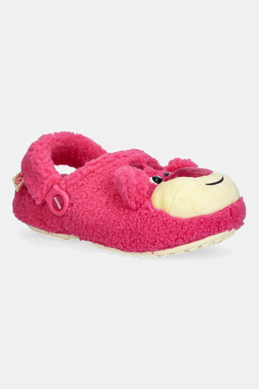 Šľapky Crocs Classic Lined Pixar Lotso Clog ružová farba, 211758