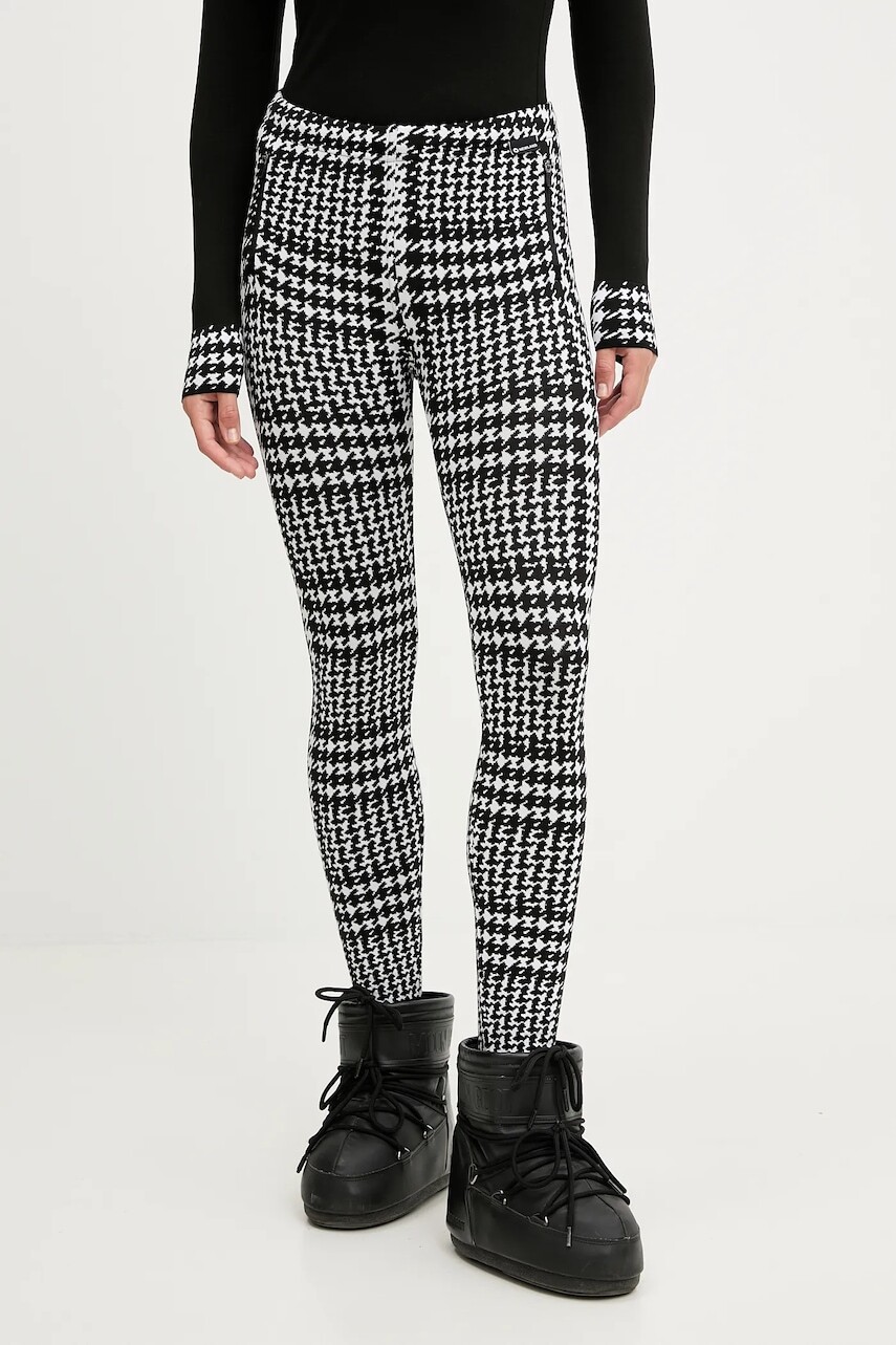 Legíny Newland LADY LEGGINGS čierna farba, vzorovaná, N46782.108