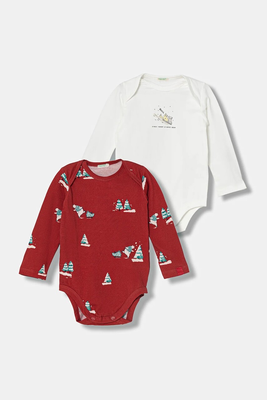 Body pre bábätká United Colors of Benetton 2-pak 3DKAAB00U