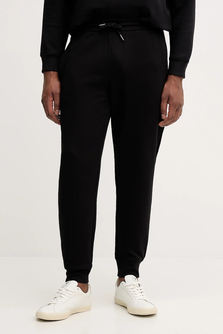 Tepláky Armani Exchange čierna farba, jednofarebné, XM001886 AF10818