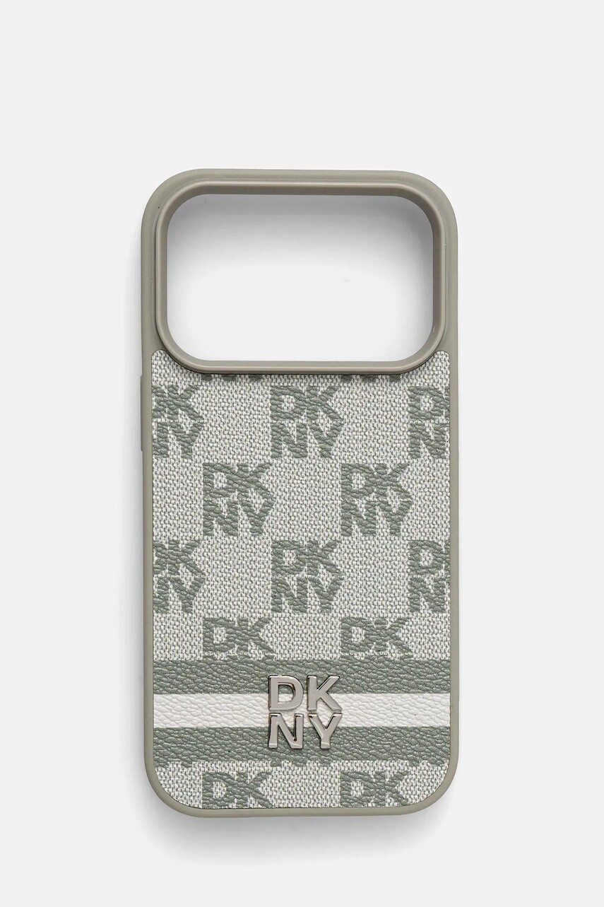 Puzdro na mobil Dkny iPhone 17 Pro zelená farba, DKHCP17LPCPTSSE