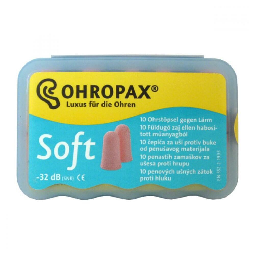OHROPAX UŠNÉ VLOŽKY SOFT 10KS