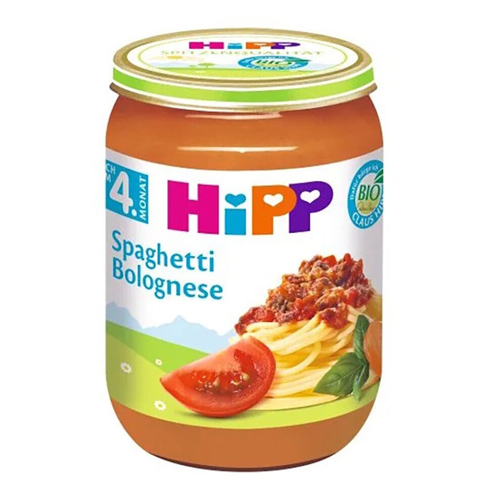 HIPP Bolonské špagety BIO 190 g