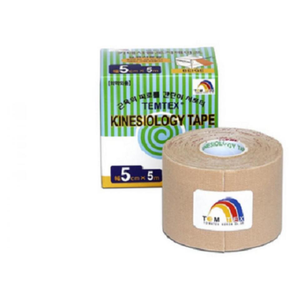 TEMTEX Tejpovacia páska béžová 5 cm x 5 m