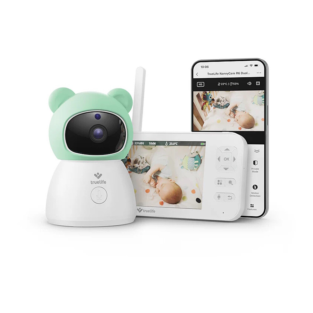 TRUELIFE NannyCam R6 dual smart detská pestúnka