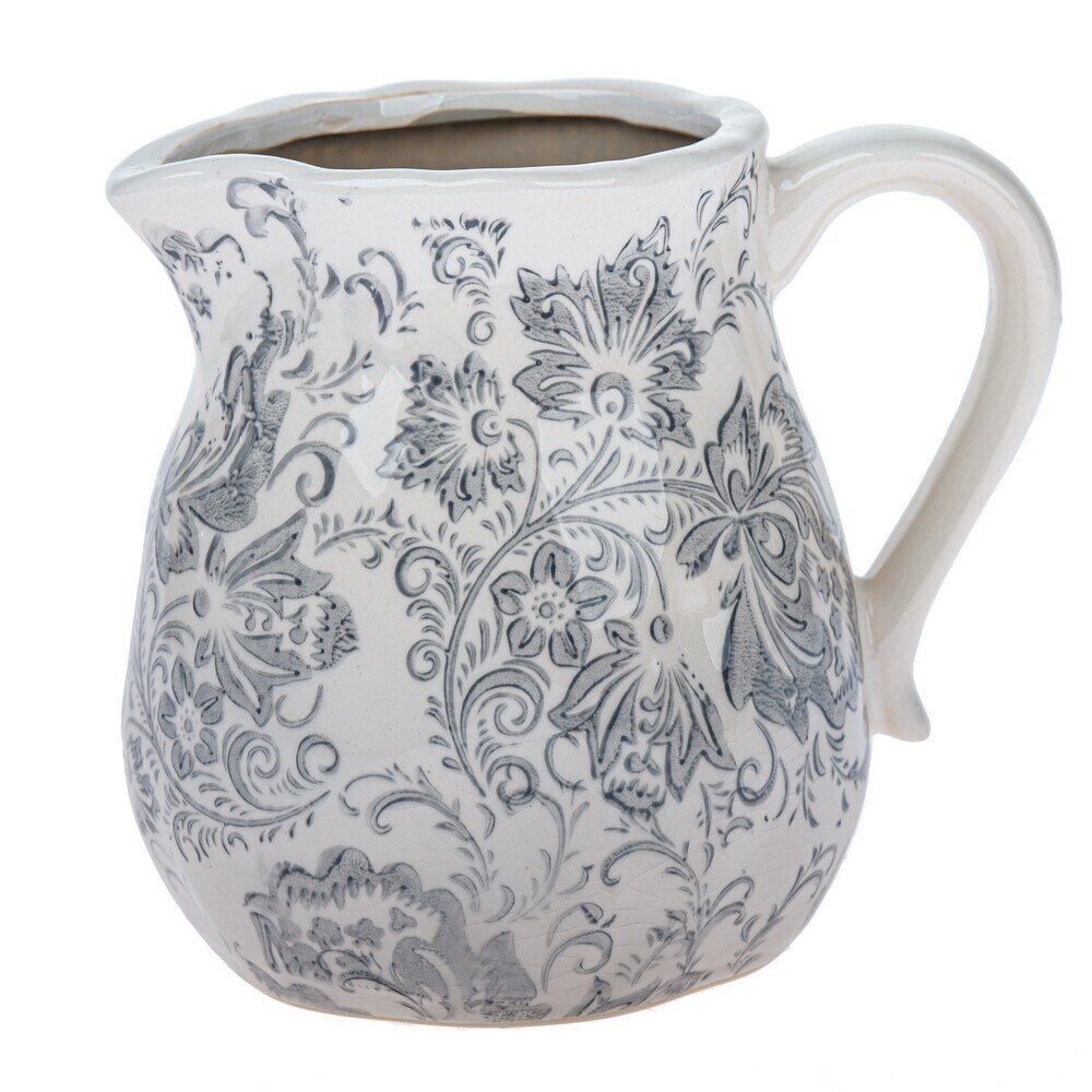 Keramická suchá váza Vintage Pompei, 16 x 15,5 x 13 cm