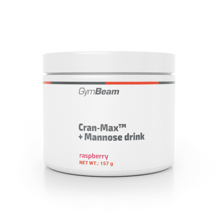 GymBeam Cran-Max™ + Mannose drink 157 g malina