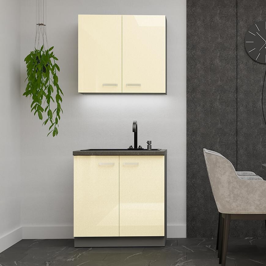 Kuchynská linka Karmen 80 cm bez pracovnej dosky