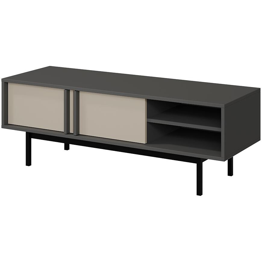 TV stolík 120 Alsy 10 Svetlobéžová/Antracit