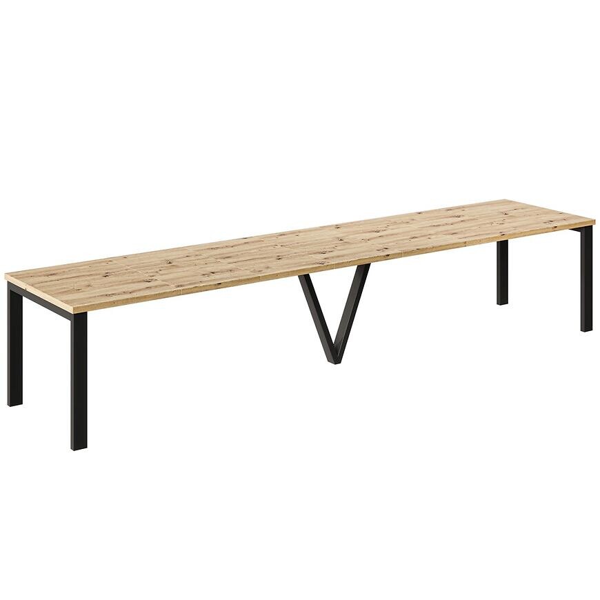 Rozkladací stôl 130-405 cm Titan dub Artisan