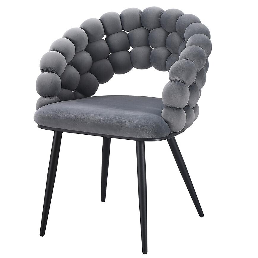 Stolička Dune 12508 sivá