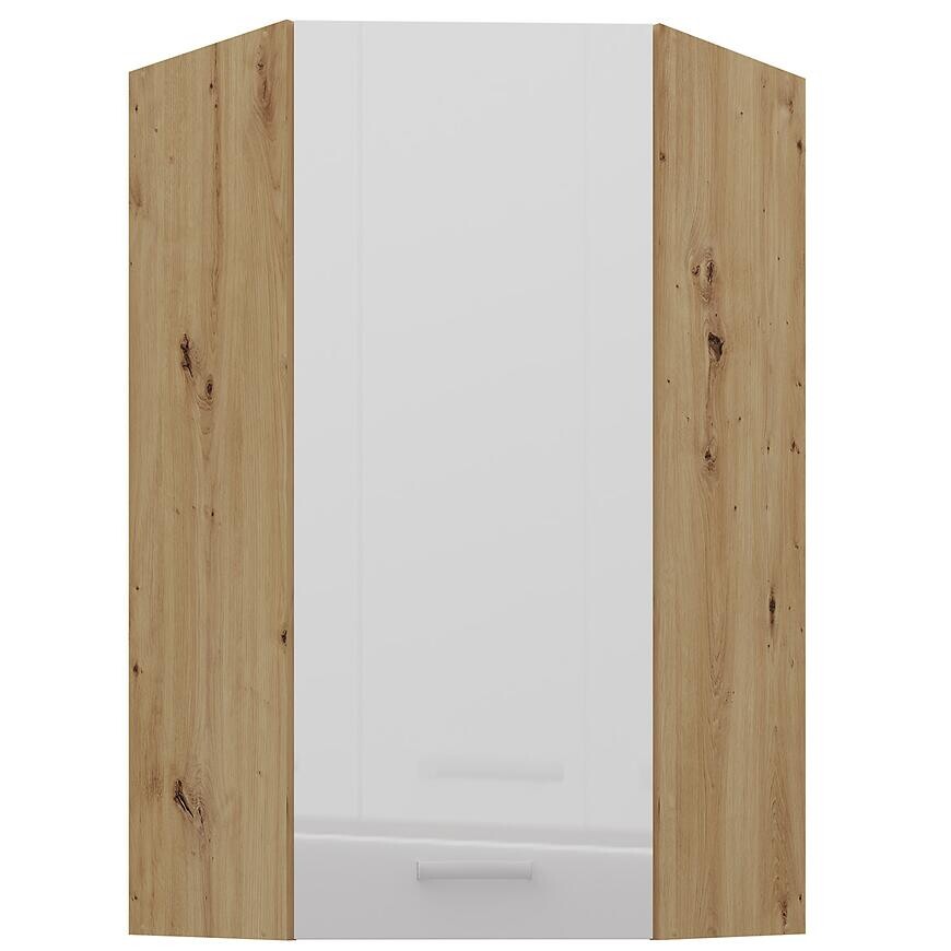 Skrinka do kuchyne artisan biely 60x60 GN-108 1F (45°)