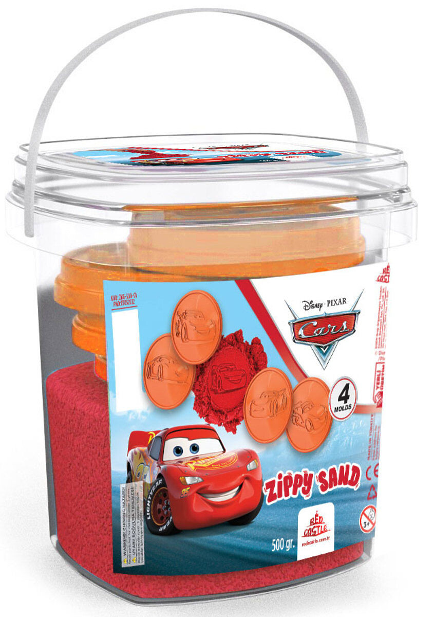 Kinetický piesok Cars - červený