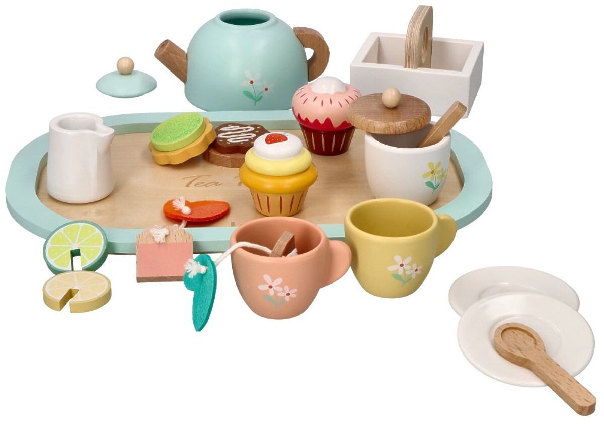 Lelin Pastelová čajová súprava