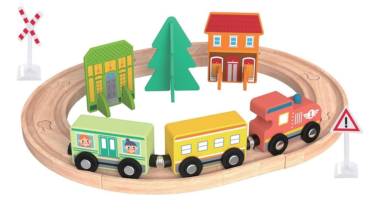 2Kids Toys Moja prvá vláčiková dráha Mesto