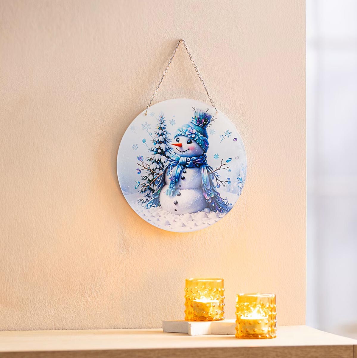 Závesný obraz Snehuliak