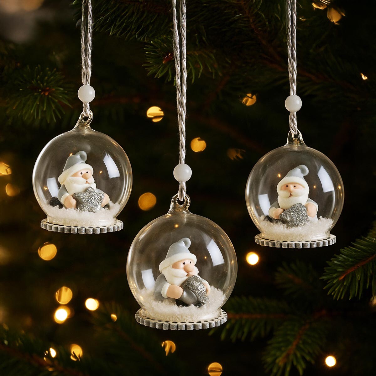 Dekorácia na stromček Santa