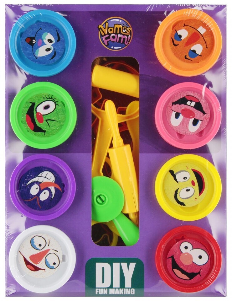 Hmota modelovacia 8farieb+príslušenstvo