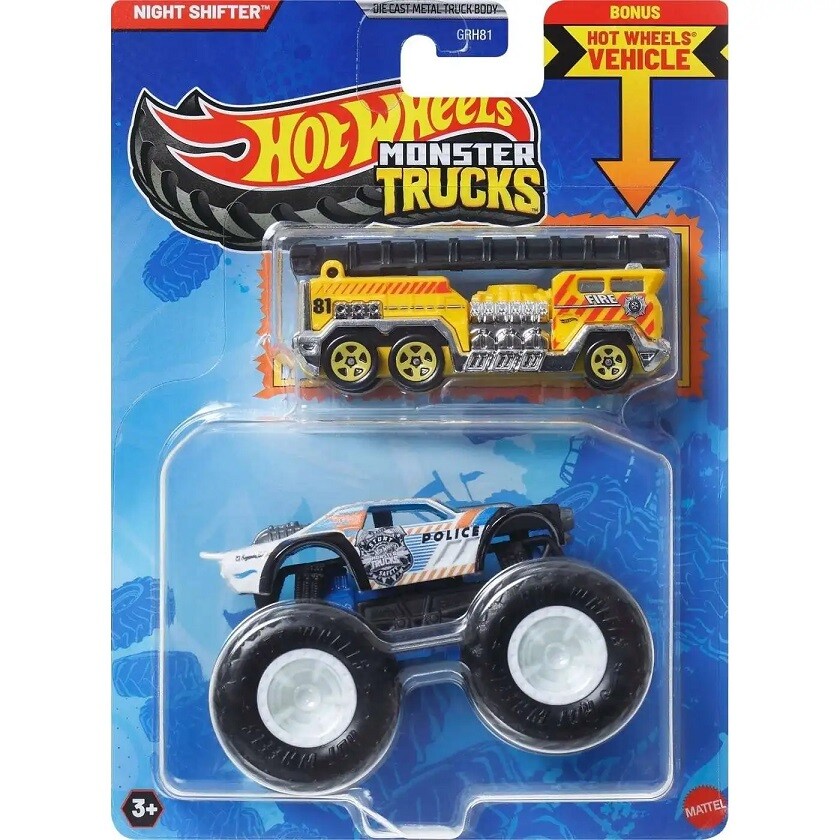 Hot Wheels Monster Truks auto Night Shifter 10cm