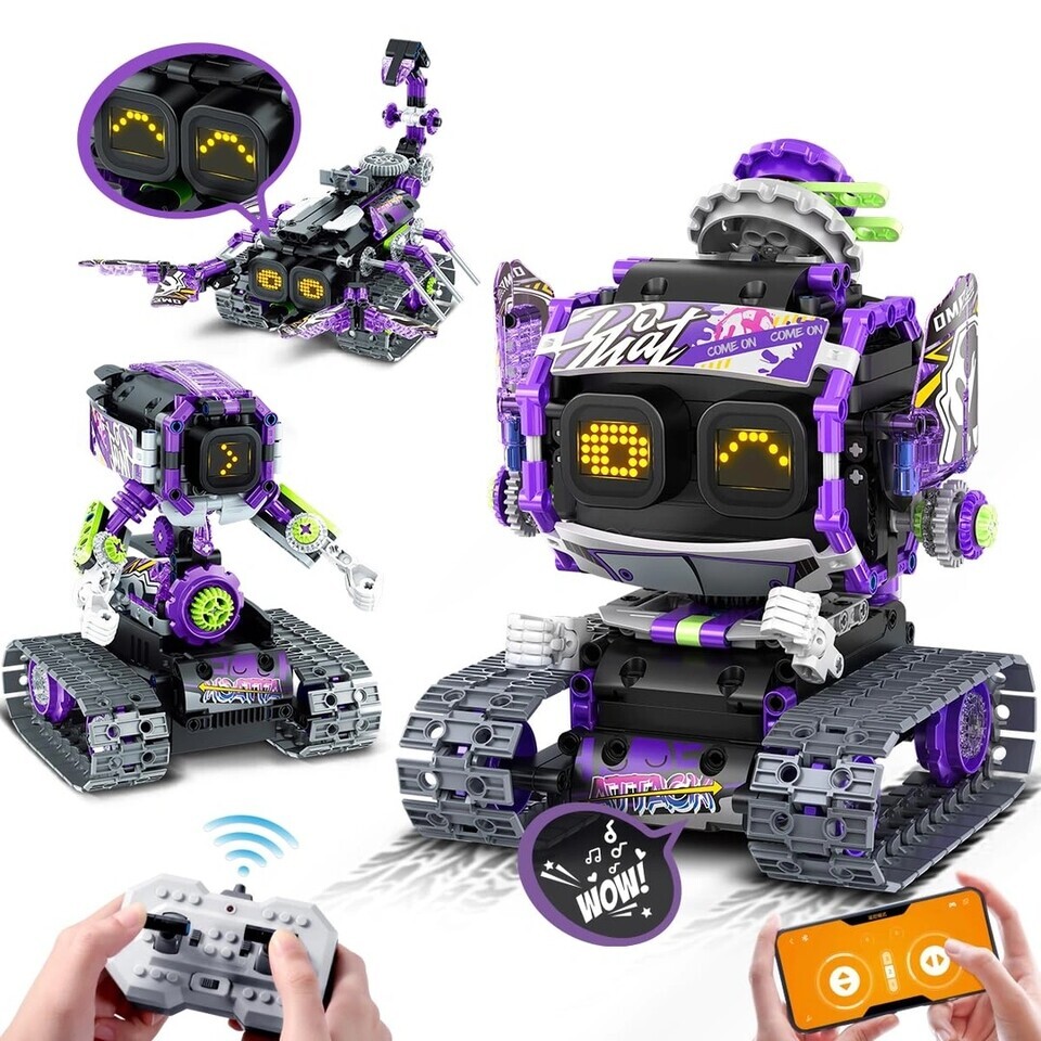 iM.Master 3-v-1 RC diaľkovo ovládaná robotická súprava 20,6cm