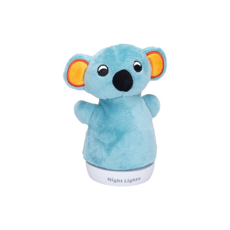 Lampička nočná Koala plyšová uspávač 15cm
