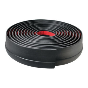 Lišta na dvere - nalepovacia čierna 60mm / 5m