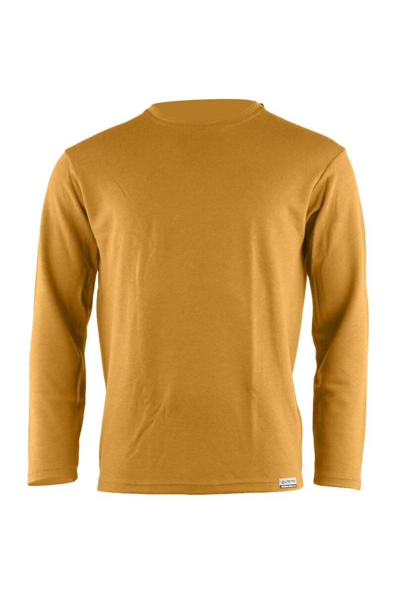 Lasting pánska merino mikina WOLK 2424 horčicová Veľkosť: L 8596445031614