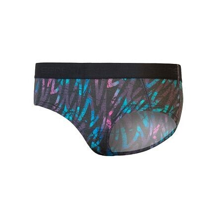 SENSOR MERINO IMPRESS dámske nohavičky čierna / stripes Veľkosť: S 8592837075266