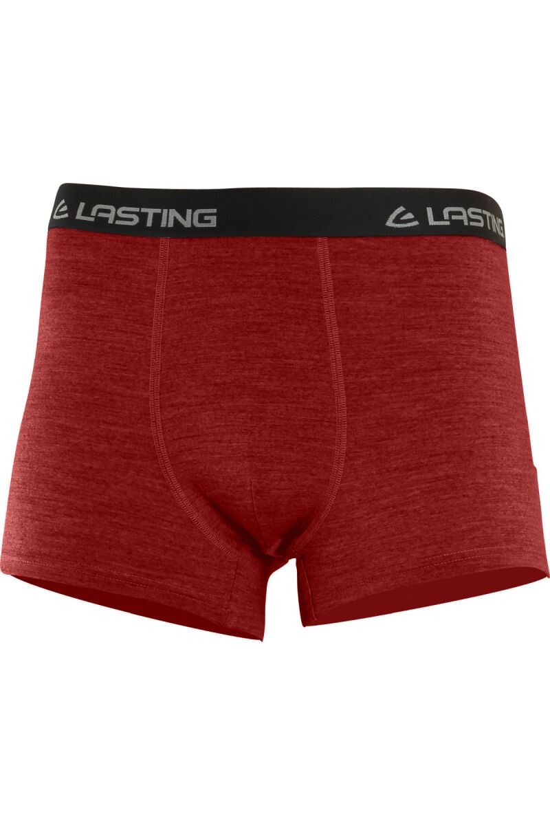 Lasting pánske merino boxerky NORO červené Veľkosť: M