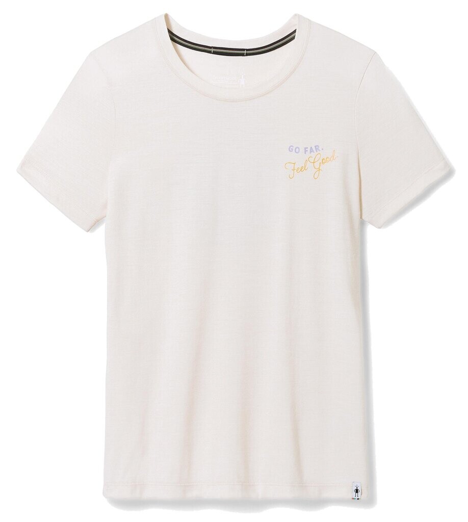 Smartwool W DENVER SKYLINE GRAPHICS TEE almond heather Veľkosť: M 196247500738