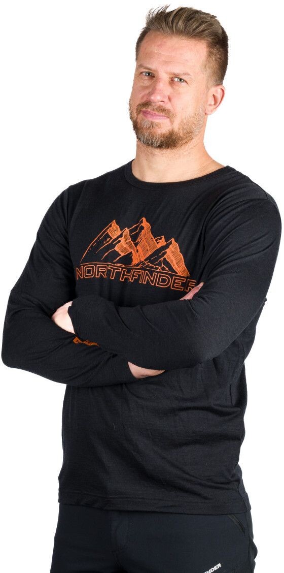 Northfinder ERNESZT black pánske tričko TR-5033OR-269 Veľkosť: M 8584153637129