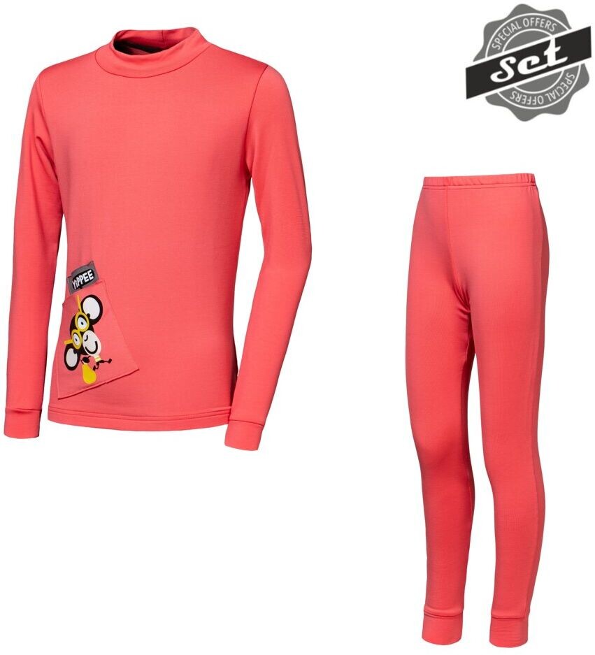 SENSOR COOLMAX THERMO detský SET korál Veľkosť: 90