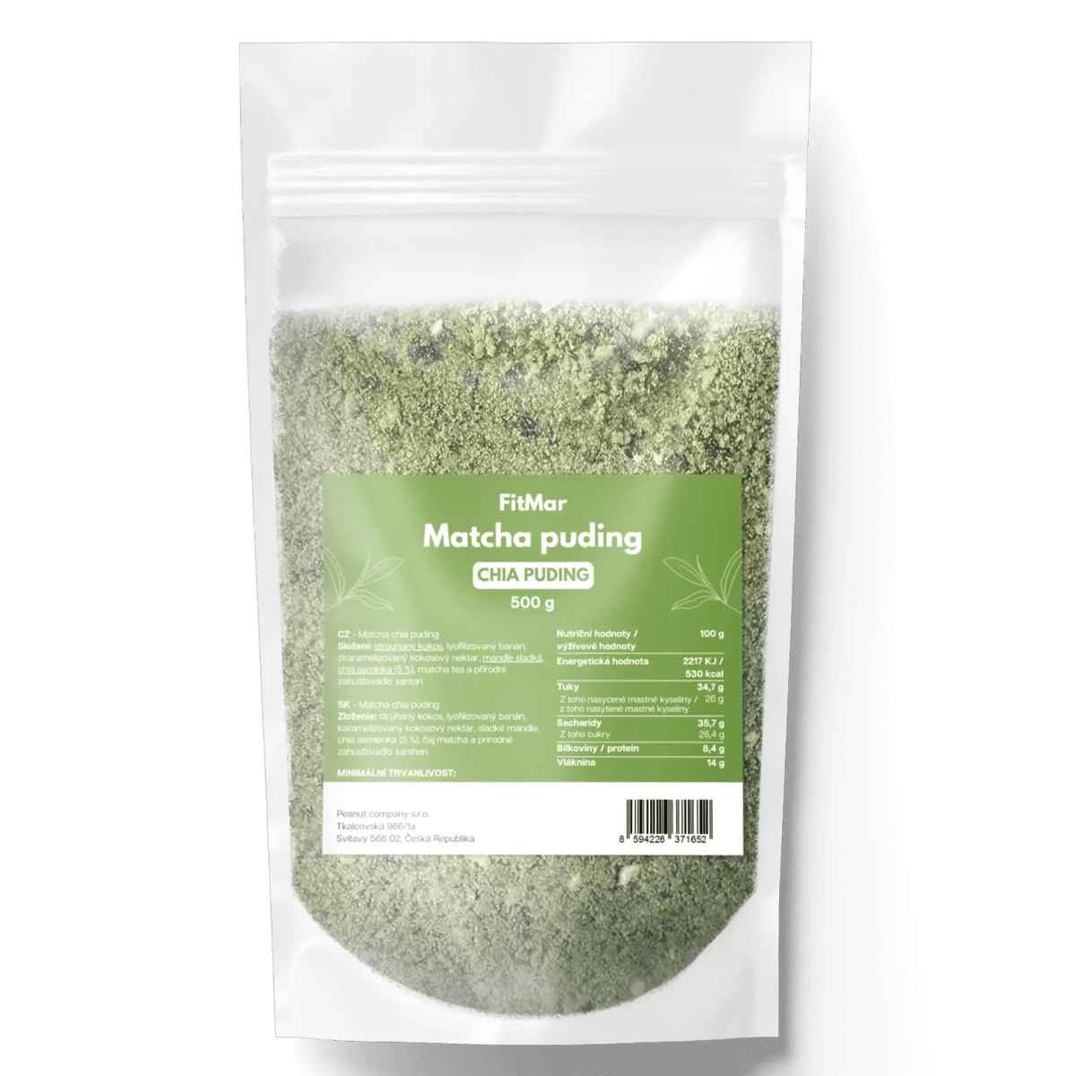 FitMar Matcha puding 500 g