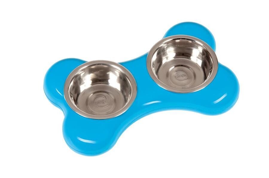 Miska nerez KOST 36x22x8cm/modrá 1l