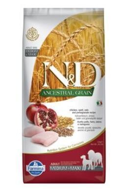 N&D LG DOG Adult M/L Chicken & Pomegranate