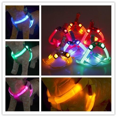 Reedog svíticí kšíry pro psy a kočky růžová