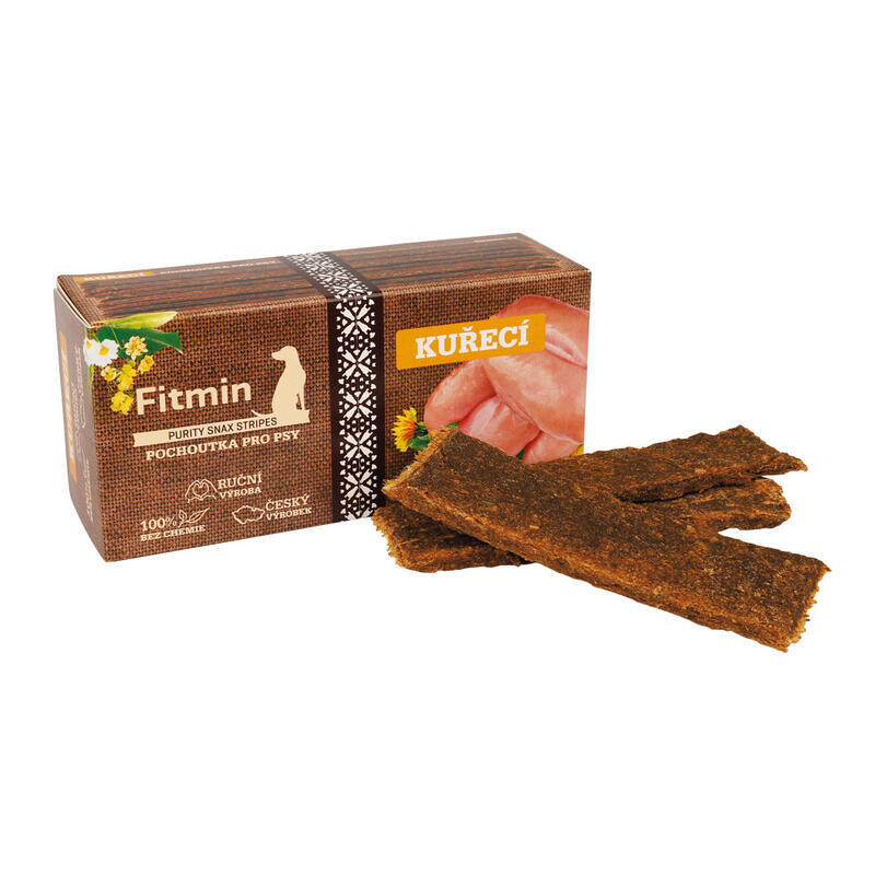 Fitmin dog Purity Snax STRIPES chicken CZ/SK