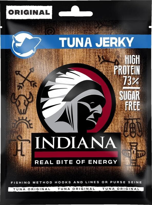 INDIANA Jerky tuňák, Original 15g