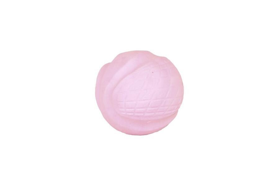 Eco friendly hračka pro psy míč růžový, 8cm/105g