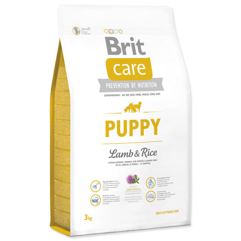 Granule BRIT Care Puppy Lamb & Rice 3kg