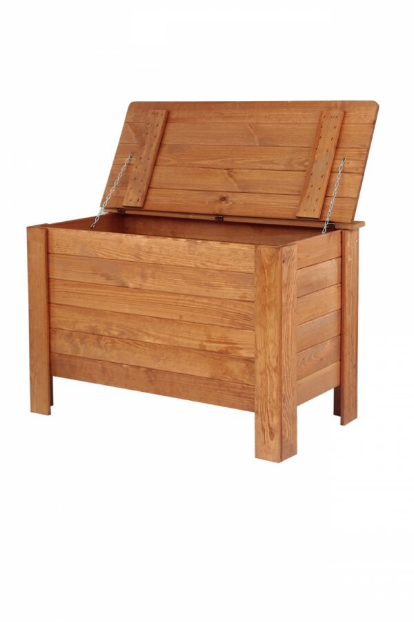 DREVENÁ LAVIČKA S ÚLOŽNÝM PRIESTOROM B-13 Jelša 52x80x39