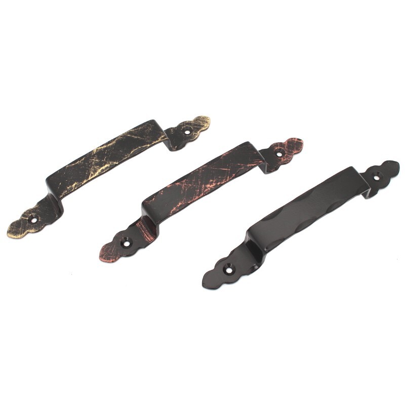 Kované ozdobné madlo ANP-O 200/25 mm - zlatá