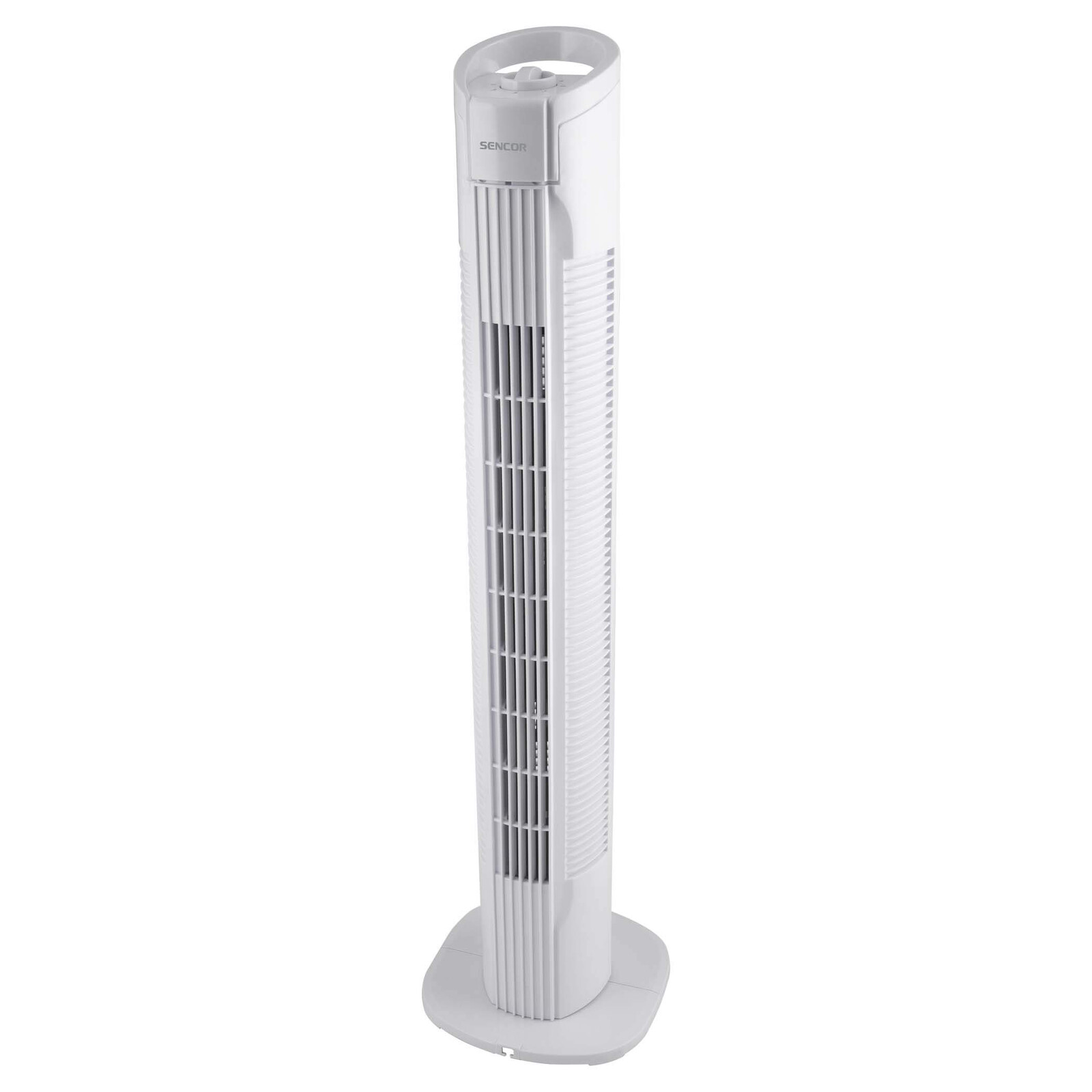 Sencor SFT 3107WH Stĺpový ventilátor Veľkosť 31“ 3 rýchlosti (nízka / stredná / vysoká) s horizontálnym otáčaním, Nastavenie klasickým otočným