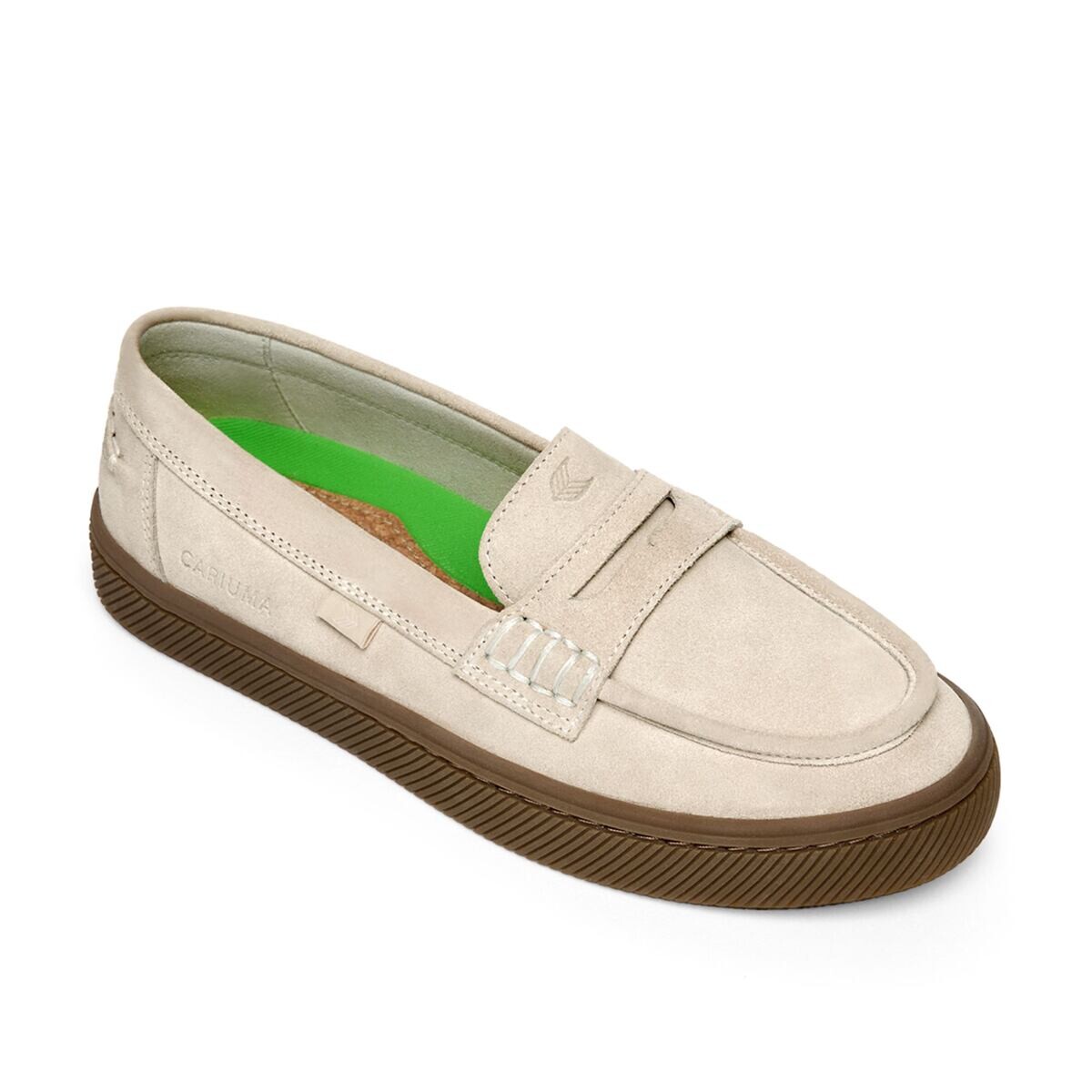 Dámské volnočasové boty Cariuma CAJU Loafer Gum Latte Suede